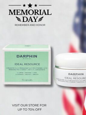 Darphin IDEAL RESOURCE Renewing Pro-Vitamin C & E Oil Concentrate - 15 Capsules